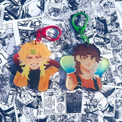 Dio and Jonathan Charms
